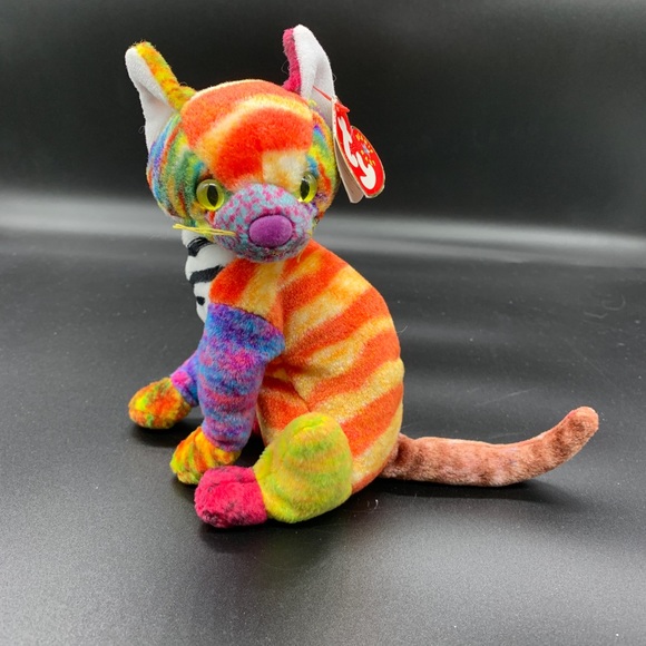 Ty Beanie Baby cat Kaleidoscope - Picture 5 of 5
